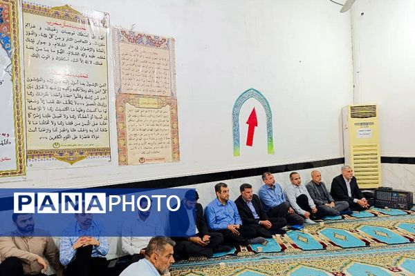 مراسم اولین سالگرد «شهید رئیسی» در حمیدیه