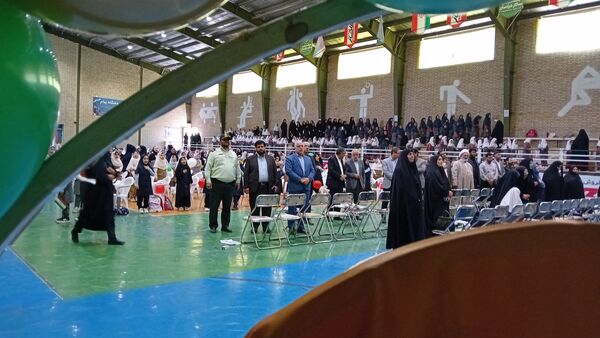 آیین تجلیل از خانواه شهدا در پروژه مهر ناحیه ۲ مشهد