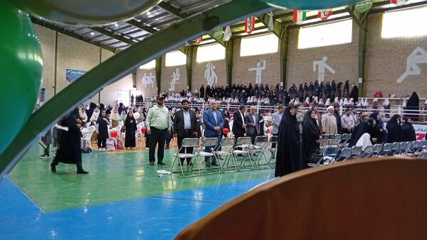 آیین تجلیل از خانواه شهدا در پروژه مهر ناحیه ۲ مشهد