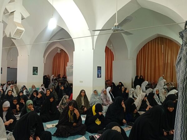 نماز عبادی سیاسی جمعه در مصلی مسجد جامع خلیل آباد 