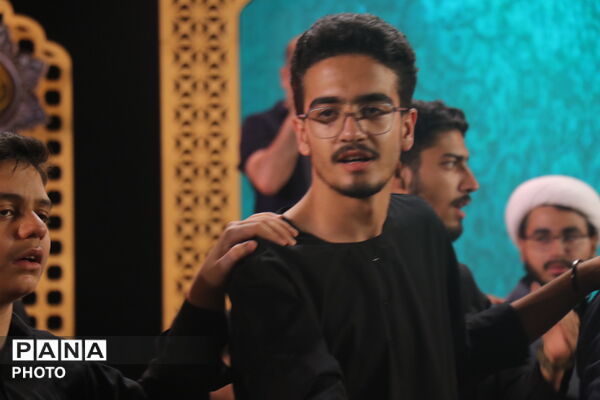 عزاداری مردم سمنان در حسینیه حرم مطهر رضوی