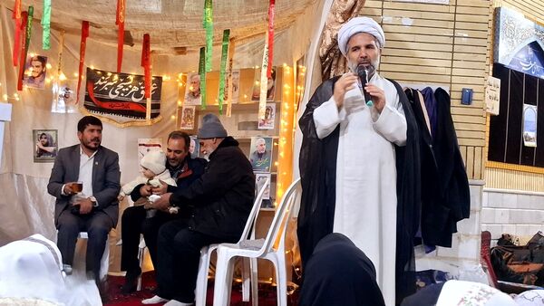 برگزاری اعتکاف با حضور دانش آموزان دبستان فاطمه الزهرا(س) باخرز