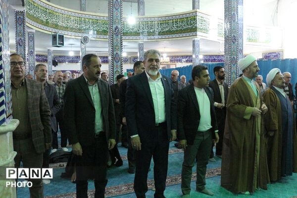 نماز جمعه‌ای با عطر ماه رمضان در شهرستان فیروزکوه