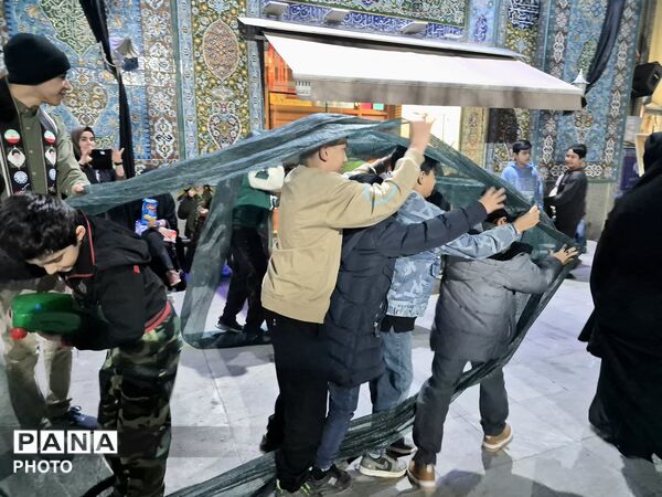 برپایی غرفه فرهنگی سازمان دانش‌آموزی در میدان المپیک