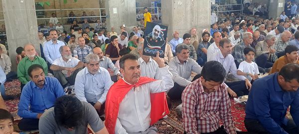 نماز عبادی ، سیاسی جمعه در نیشابور
