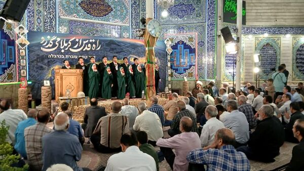 یادواره و افتتاح آستان شهدا در مسیر ایثار