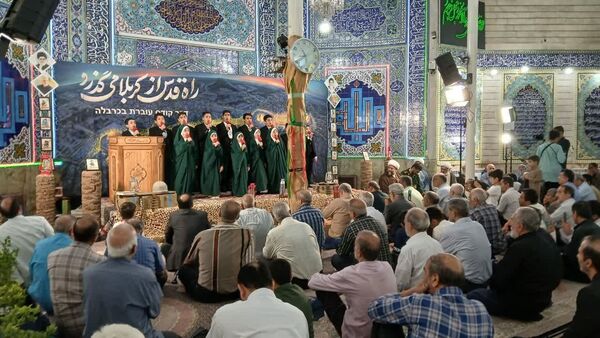یادواره و افتتاح آستان شهدا در مسیر ایثار
