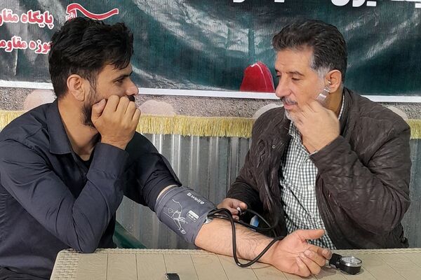 نماز جمعه این هفته باقرشهر با حضور پرشور دانش‌آموزان