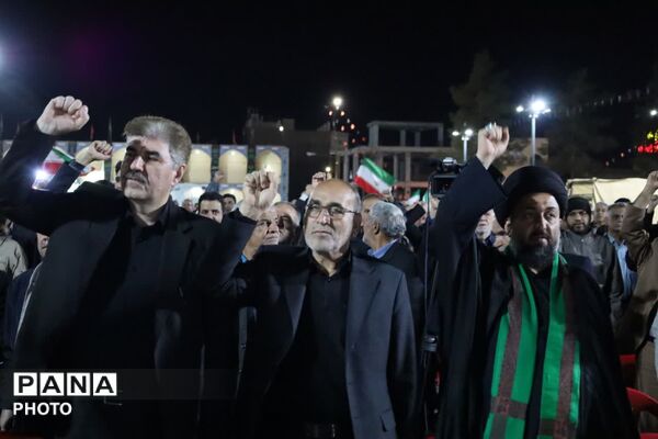 حضور صادق حسین زاده ملکی، معاون پرورشی و فرهنگی وزارت آموزش و پرورش در تجمع فرهنگیان زارچ