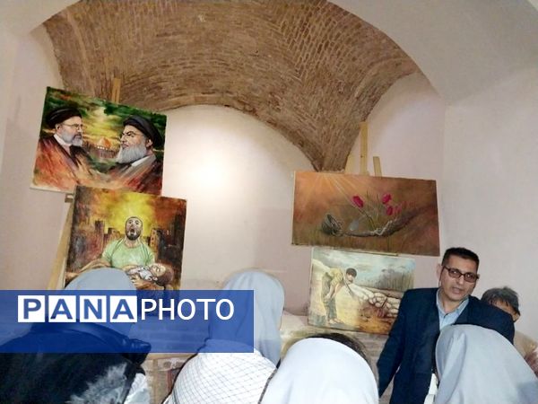 بازدید دانش‌‌آموزان آموزشگاه فدک از موزه میراث فرهنگی 