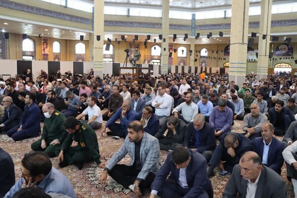 برگزاری مراسم گرامیداشت رئیس جمهور فقید و هیات همراه در شهرستان ایلام