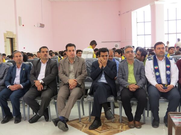 برگزاری اردوی تمشک پسران در اردوگاه شهید چمران بجنورد 
