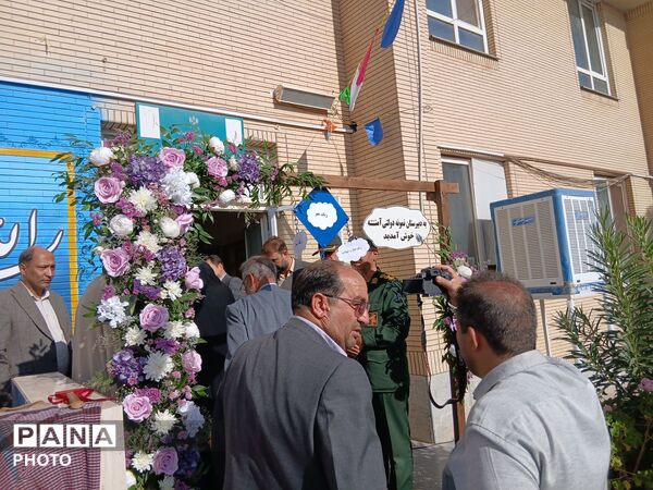 آغاز سال تحصیلی جدید در دبیرستان نمونه حضرت آمنه(س) مه‌ولات