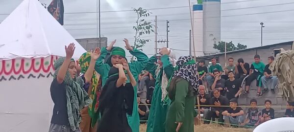 آیین شبیه‌خوانی در شهرستان محمودآباد