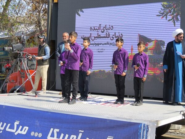 راهپیمایی روز قدس در شهرستان بجنورد 