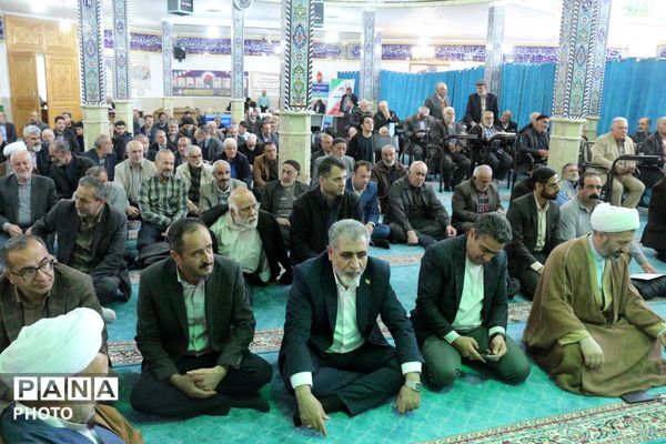 نماز جمعه‌ای با عطر ماه رمضان در شهرستان فیروزکوه