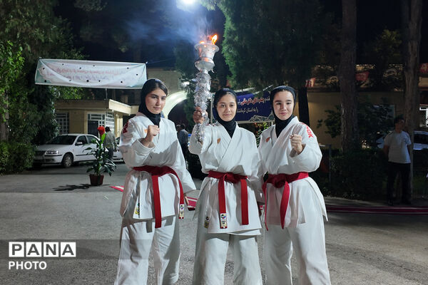 آیین افتتاحیه سی و پنجمین دوره مسابقات ورزشی دانش آموزان دختر کشور در کرمانشاه 