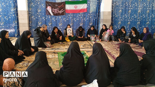 بر پایی محافل انس با دعا توسط بانوان روستای شلیل