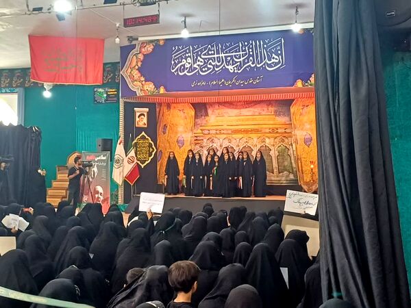 ویژه برنامه رهروان زینبی در آستان مقدس حضرت سیدان‌الکریمان 
