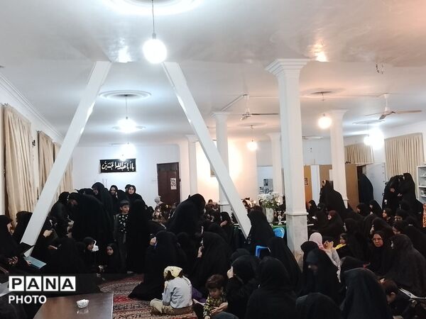 مراسم هفتم شهید یاسر زروندی در مسجد امام حسین (ع) 