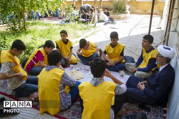 اردوی دانش آموزی «برپا» در کانون مریم قم