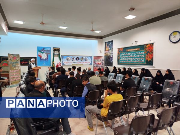 دیدار امام جمعه با روسای اتحادیه انجمن اسلامی مدارس شهرستان کاشمر