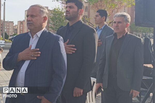 اجتماع صمیمی دانش‌آموزان نیشابور به یاد ۱۶۸ فرشته های دبستان شجره طیبه ی میناب