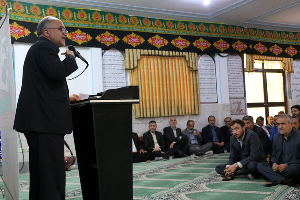 مراسم اربعین شهدای پرواز اردیبهشت در آموزش و پرورش قم