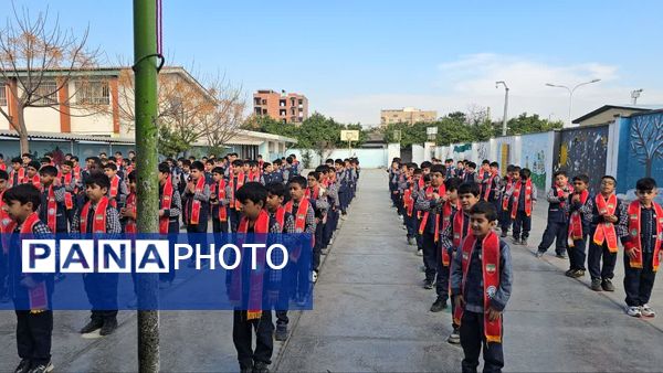 همایش وطن یار در دبستان حضرت علی اصغر گرگان 