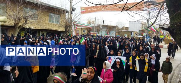 راهپیمایی 22 بهمن راز جرگلان 