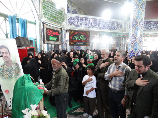 همایش شیرخوارگان حسینی در شهر گهرو