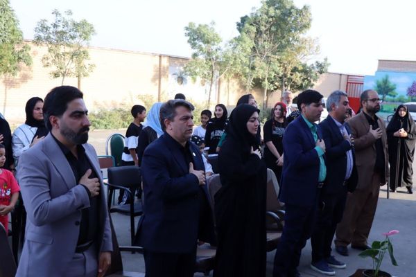 آیین افتتاح کلاس ورزش مدرسه ۲۲ بهمن روستای مندکان شهرستان پاکدشت  