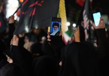 کهریزک، یکپارچه متحد در خونخواهی رهبر شهید