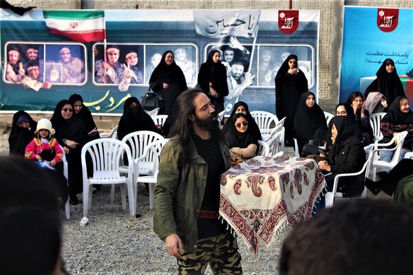 مراسم دومین سالگرد خاکسپاری شهید گمنام آموزشکده فنی دختران قم
