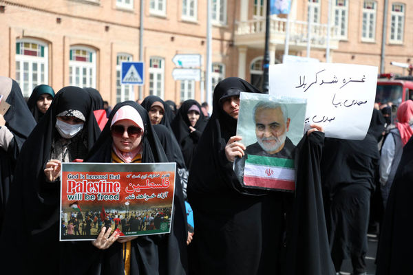  اعلام‌ انزجار مردم ارومیه در محکومیت جنایات رژیم صهیونیستی