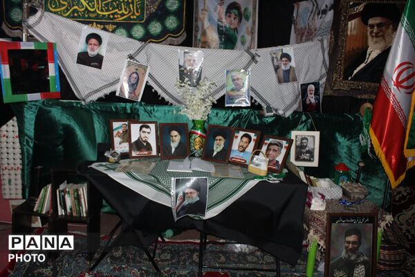 خدمت خادمان موکب بخش تنکمان به زائران رهبر شهید