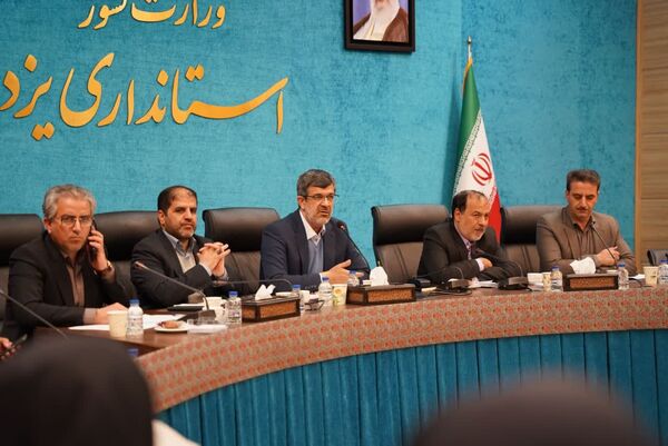 اولین نشست خبری استاندار یزد 