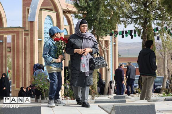 آیین چهلم شهید اردشیر رئیسی 