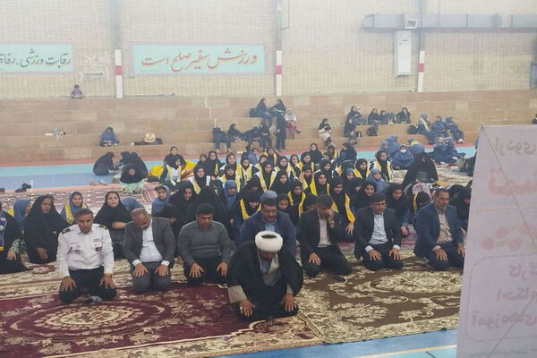 اردوی تمشک دختران شهرستان‌های جنوبی استان بوشهر در کنگان