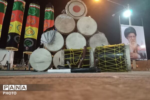 شکوه بیعت اهالی زرقان با آرمان‌های رهبر شهید