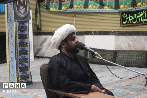عزاداری دهه دوم محرم الحرام در مسجد جامع رودهن