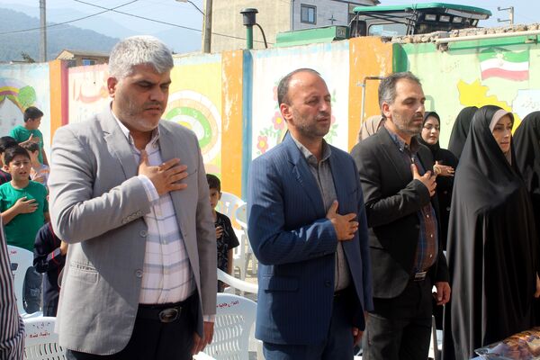 مانور بازگشایی مدارس در گلوگاه 