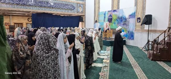 اعتکاف دانش آموزی در مسجد الغدیر