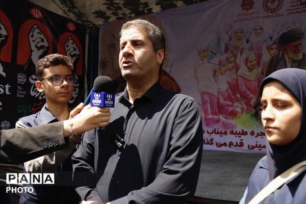 طنین «یا حسین» در مسیر دلدادگی؛ حضور پرشور جاماندگان اربعین در تهران