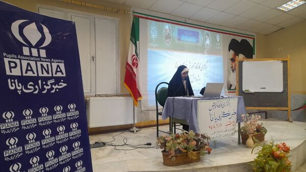 کارگاه آموزش مقدماتی خبرنگاری پانا در کانون کوثر ولایت ناحیه 4 کرج 