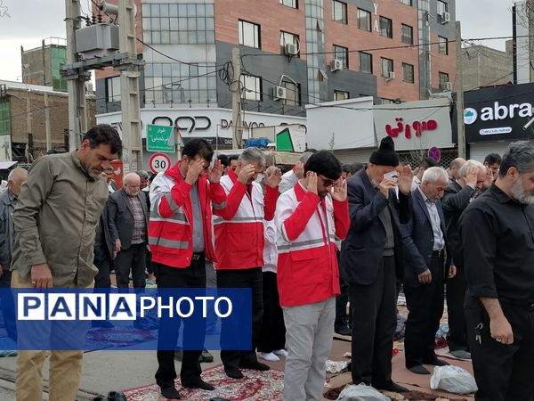  نماز عید فطر در شهرستان آبیک