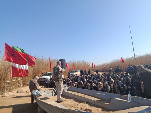 حضور دختران رضویه در اردوی راهیان نور