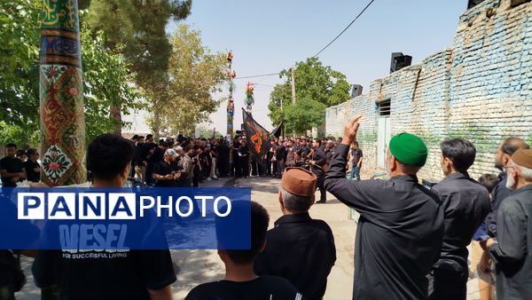 عاشورای حسینی در روستای فرخک