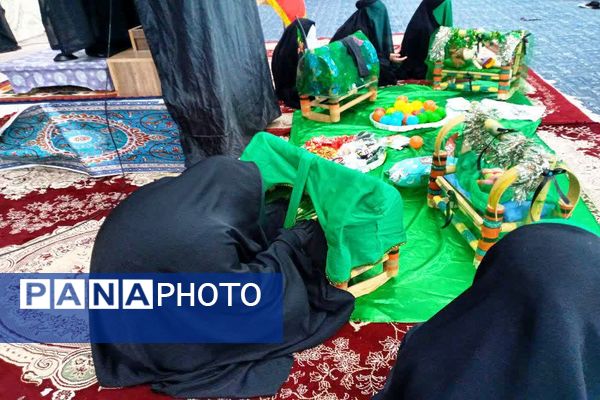 سوگواره شیرخوارگان حسینی در شهرستان باشت