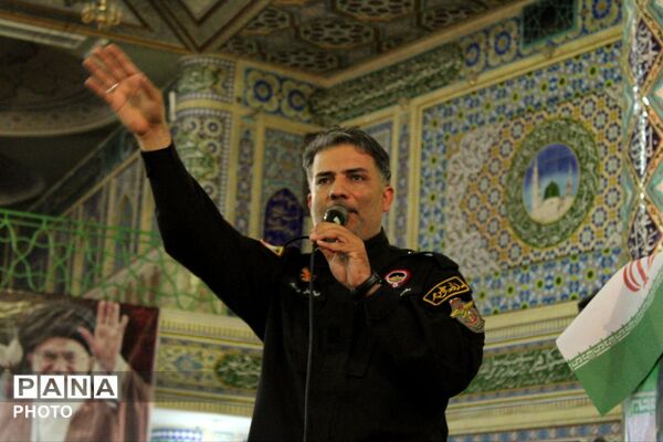 ‌حضور قوم بختیاری در تشییع شهید سجاد نادری